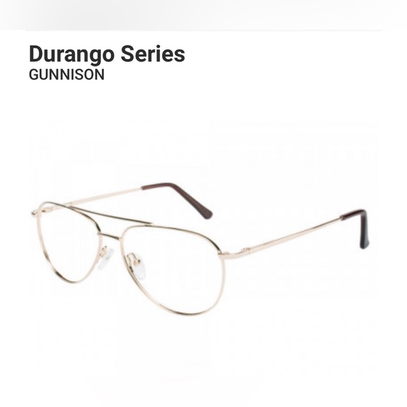 BNWT SILVER DOLLAR DURANGO SERIES “GUNNISON” GOLD FRAME AVIATOR  SUNGLASSES - Picture 4 of 7